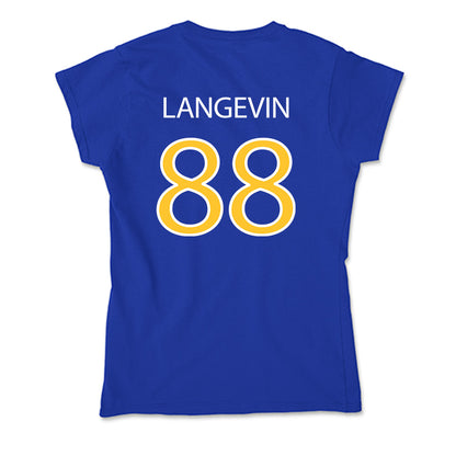 Hofstra - NCAA Men's Lacrosse : Cole Langevin - Soft Style Women’s T-Shirt-1