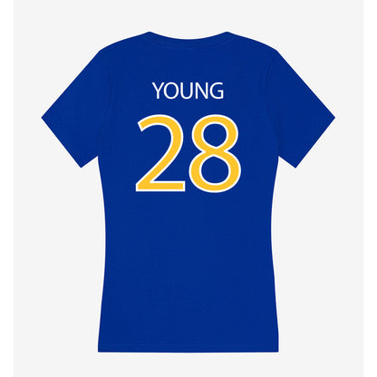 Hofstra - NCAA Men's Lacrosse : Erik Young - Women's V-Neck T-Shirt-1