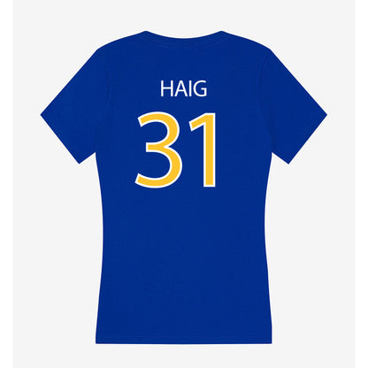 Hofstra - NCAA Softball : Kailyn Haig - Women's V-Neck T-Shirt-1
