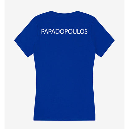 Hofstra - NCAA Men's Track & Field : Evan Papadopoulos - Women's V-Neck T-Shirt-1