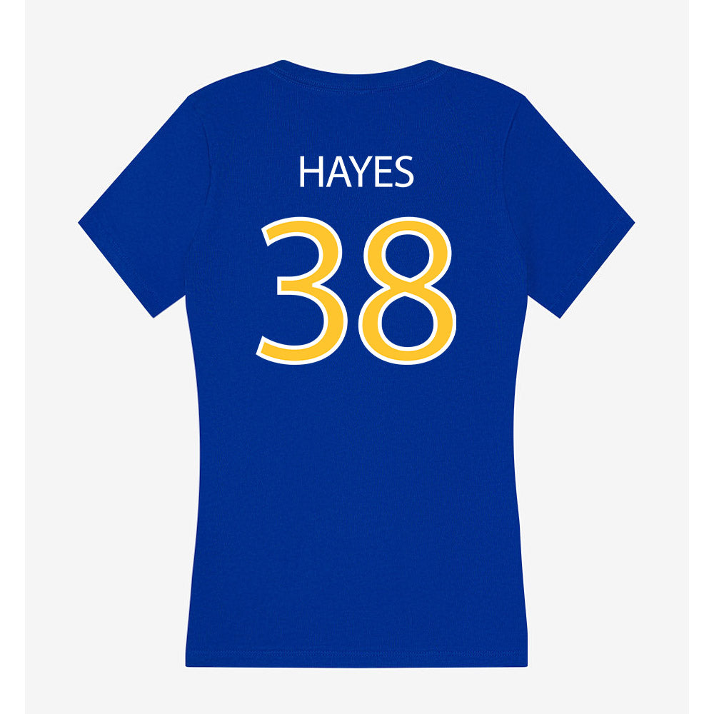 Hofstra - NCAA Men's Lacrosse : Holden Hayes - Women's V-Neck T-Shirt-1