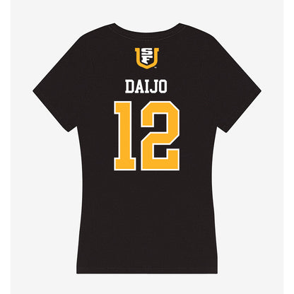 USFCA - NCAA Men's Soccer : Rayden Daijo - Women's V-Neck T-Shirt-1