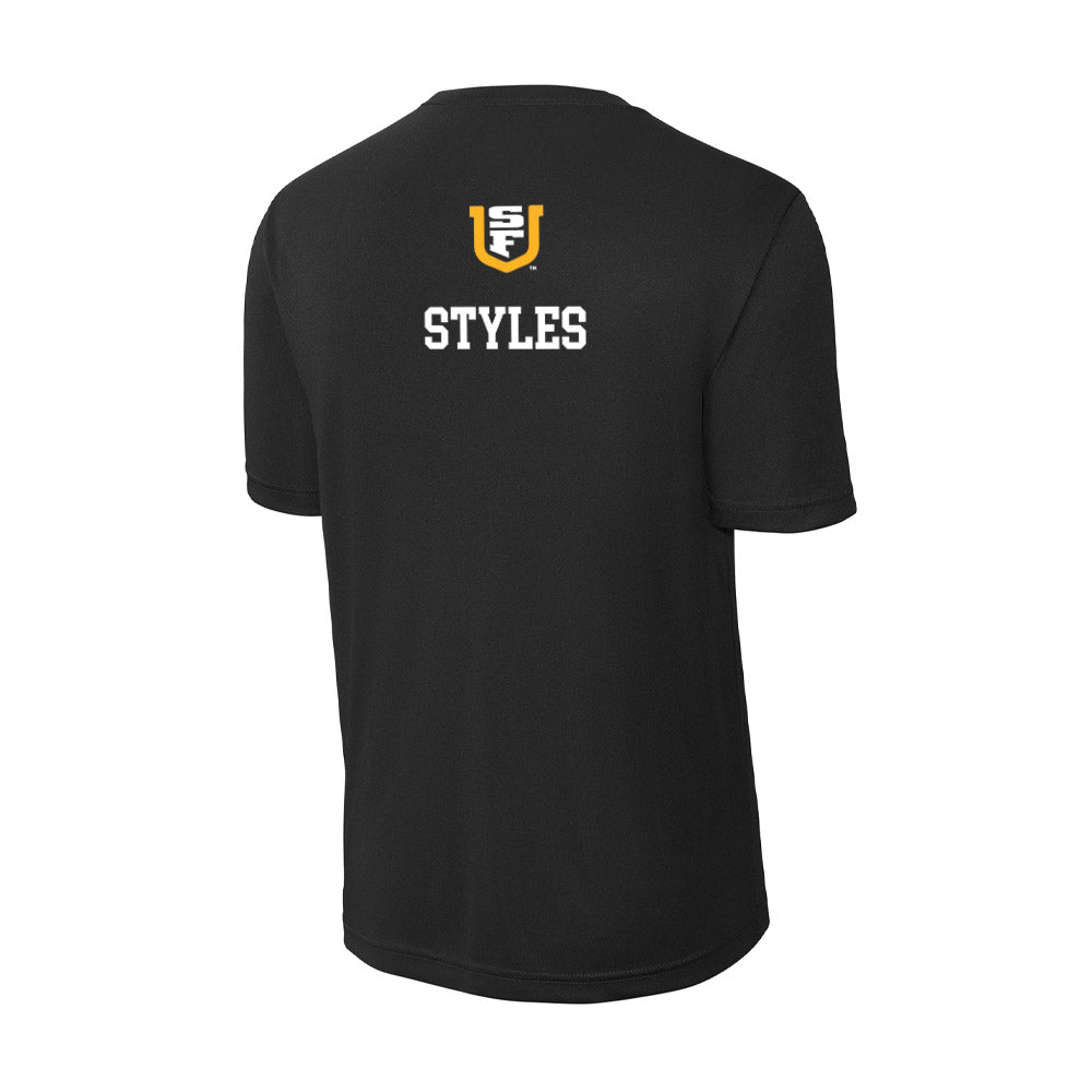 USFCA - NCAA Men's Golf : Henry Styles - Activewear T-Shirt-1