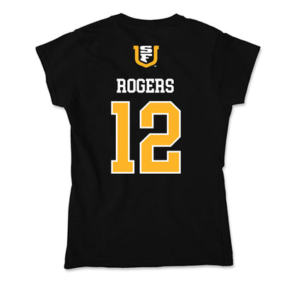 USFCA - NCAA Baseball : TJ Rogers - Soft Style Women’s T-Shirt-1