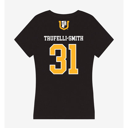 USFCA - NCAA Men's Soccer : Marco Trufelli-Smith - Women's V-Neck T-Shirt-1