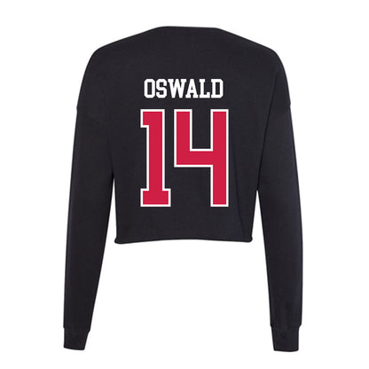 APSU - NCAA Beach Volleyball : Aubriegh Oswald - Women's Cropped Crew Fleece-1