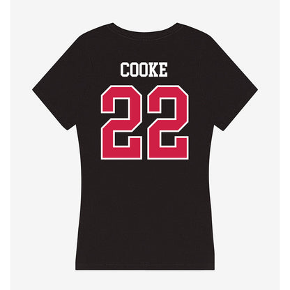 APSU - NCAA Women's Volleyball : Remmi Cooke - Women's V-Neck T-Shirt-1