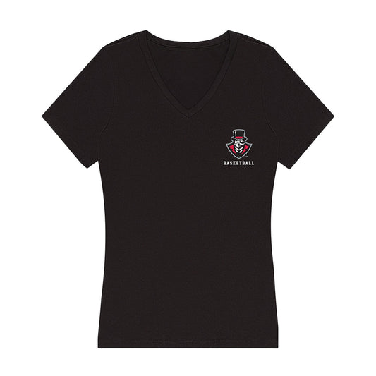 APSU - NCAA Women's Basketball : Kiara Croskey - Women's V-Neck T-Shirt-0