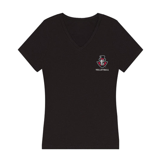 APSU - NCAA Women's Volleyball : Dayan Malave - Women's V-Neck T-Shirt-0