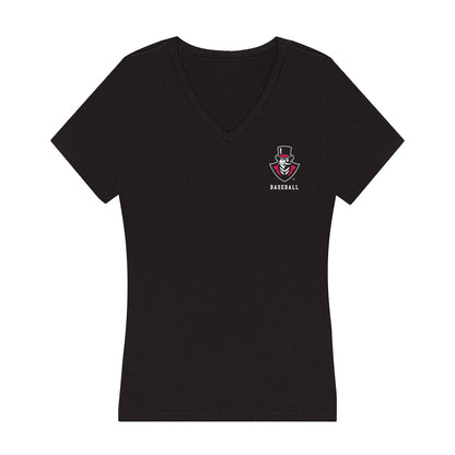 APSU - NCAA Baseball : Paris Pridgen - Women's V-Neck T-Shirt-0