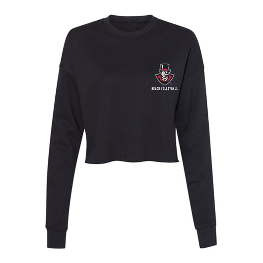 APSU - NCAA Beach Volleyball : Aubriegh Oswald - Women's Cropped Crew Fleece-0