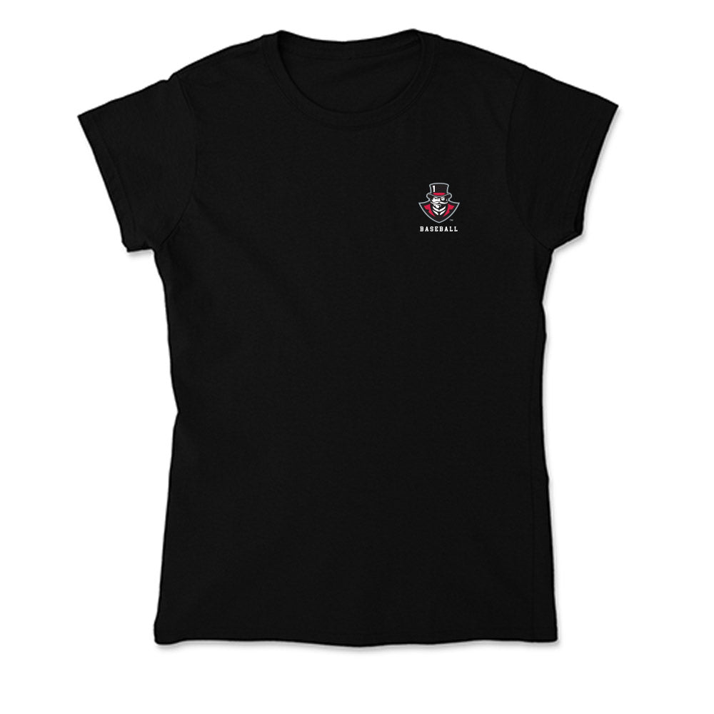 APSU - NCAA Baseball : Elijah Underhill - Soft Style Women’s T-Shirt-0