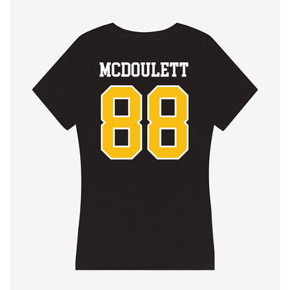 FHSU - NCAA Football : Noah McDoulett - Women's V-Neck T-Shirt-1