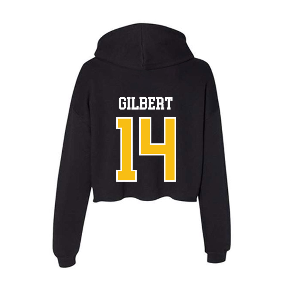 FHSU - NCAA Women's Soccer : Ally Gilbert - Women's Crop Fleece Hoodie-1