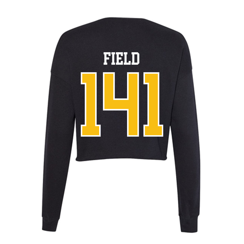 FHSU - NCAA Wrestling : Kolton Field - Women's Cropped Crew Fleece-1
