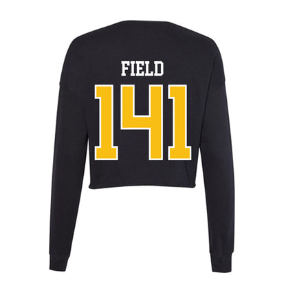 FHSU - NCAA Wrestling : Kolton Field - Women's Cropped Crew Fleece-1
