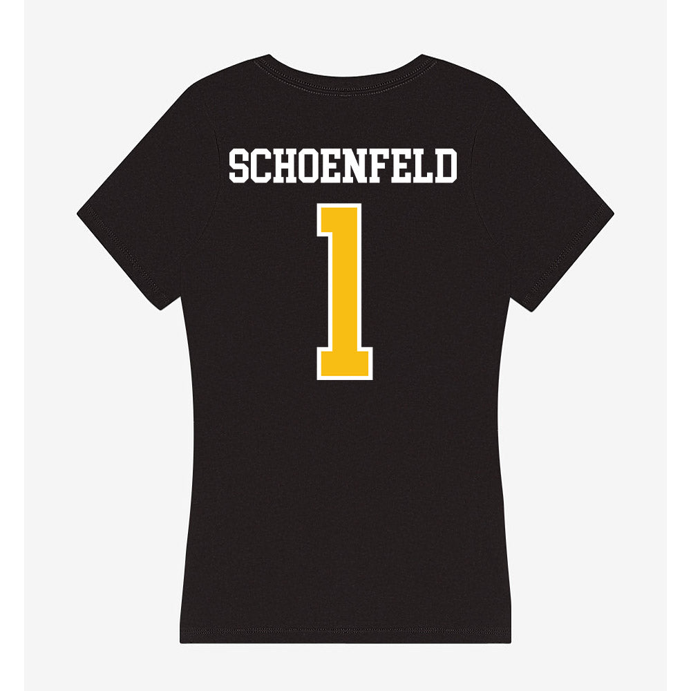 FHSU - NCAA Softball : Kory Schoenfeld - Women's V-Neck T-Shirt-1