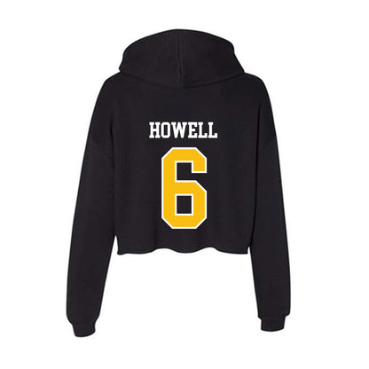 FHSU - NCAA Baseball : Cooper Howell - Women's Crop Fleece Hoodie-1