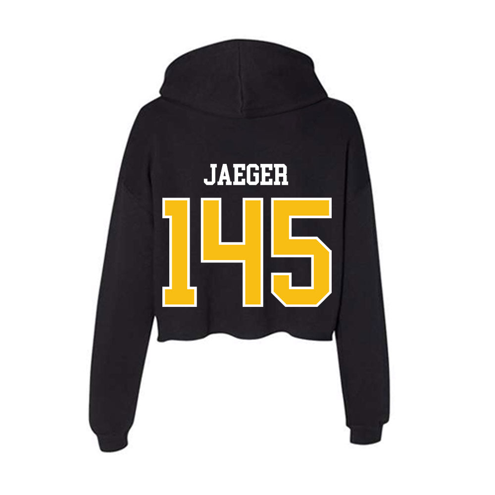 FHSU - NCAA Wrestling : Amanda Jaeger - Women's Crop Fleece Hoodie-1