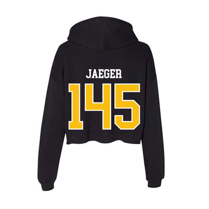 FHSU - NCAA Wrestling : Amanda Jaeger - Women's Crop Fleece Hoodie-1