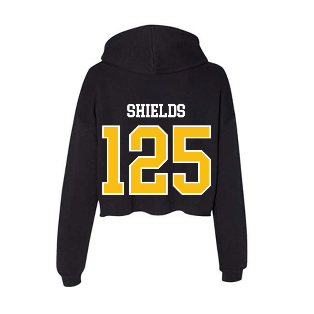 FHSU - NCAA Wrestling : Aiden Shields - Women's Crop Fleece Hoodie-1