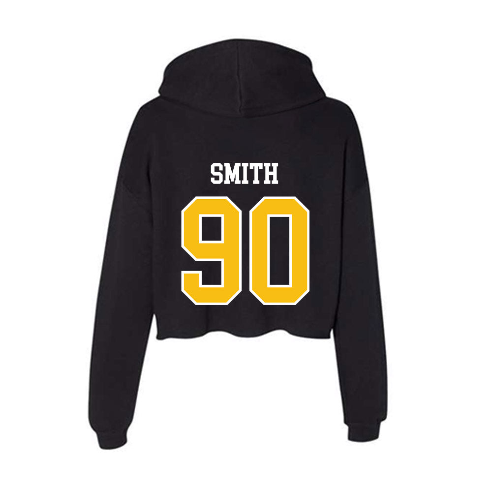 FHSU - NCAA Football : Jonah Smith - Women's Crop Fleece Hooded Sweatshirt-1