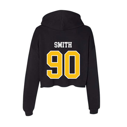 FHSU - NCAA Football : Jonah Smith - Women's Crop Fleece Hooded Sweatshirt-1