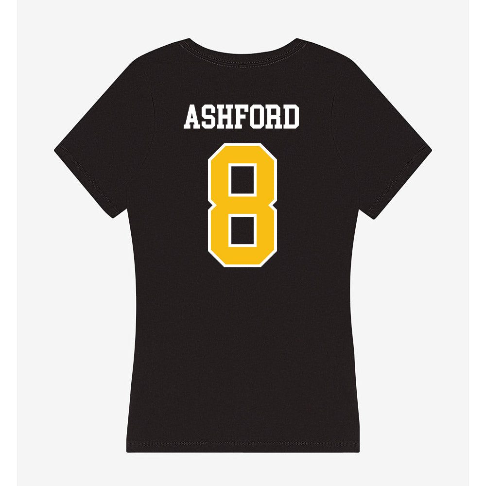 FHSU - NCAA Men's Soccer : Dylan Ashford - Women's V-Neck T-Shirt-1