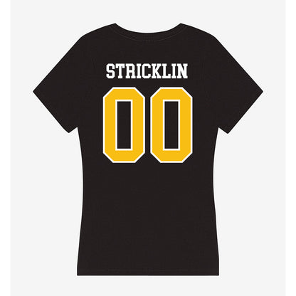 FHSU - NCAA Football : Barrington Stricklin - Women's V-Neck T-Shirt-1