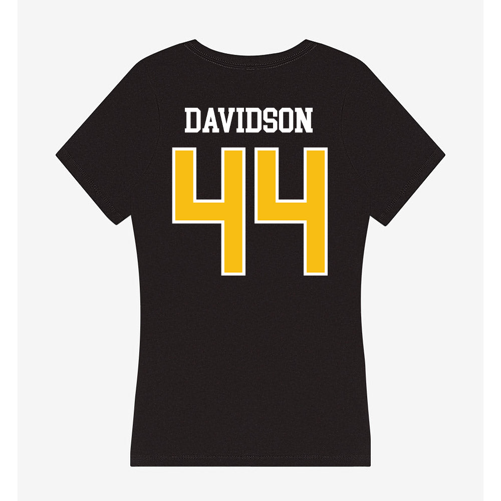 FHSU - NCAA Football : Tristen Davidson - Women's V-Neck T-Shirt-1