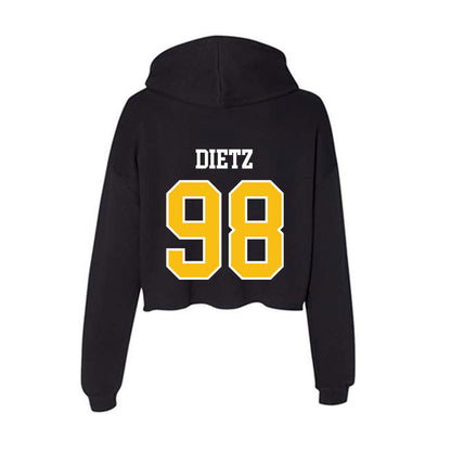 FHSU - NCAA Football : Kayson Dietz - Women's Crop Fleece Hoodie-1