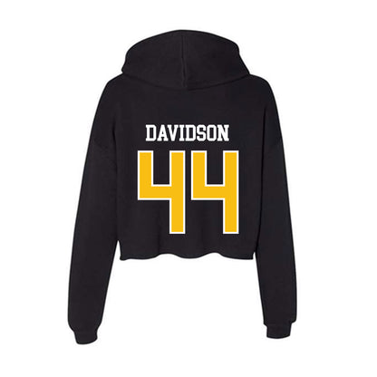 FHSU - NCAA Football : Tristen Davidson - Women's Crop Fleece Hoodie-1