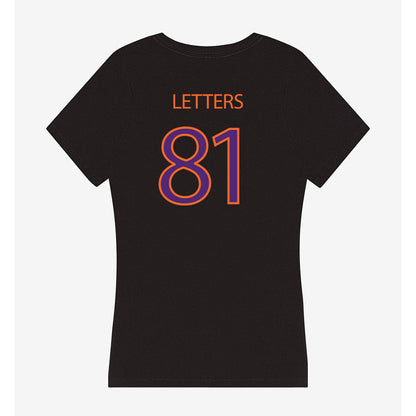 HWS - NCAA Football : Callum Letters - Women's V-Neck T-Shirt-1
