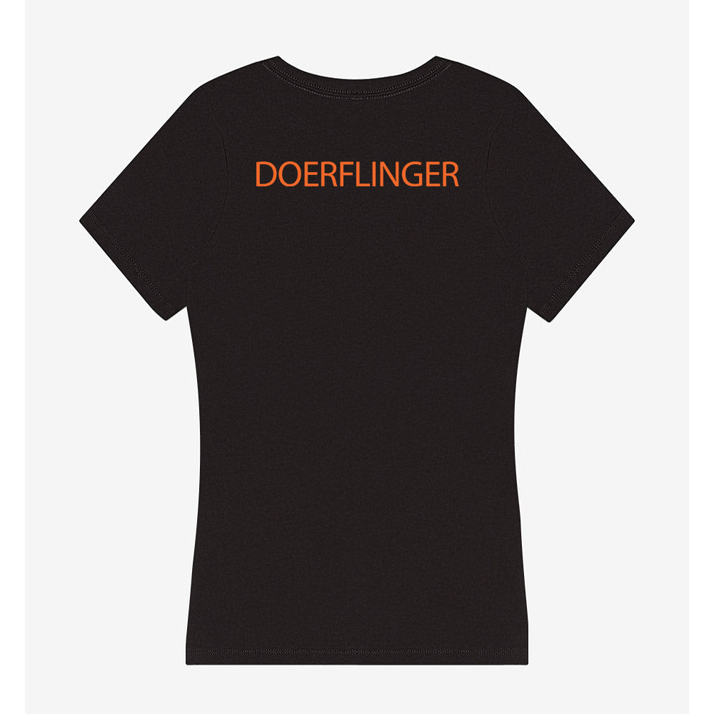 HWS - NCAA Skiing : Chas Doerflinger - Women's V-Neck T-Shirt-1