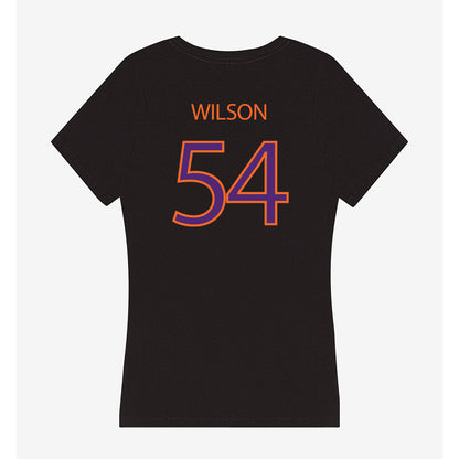 HWS - NCAA Men's Lacrosse : Elhanan Wilson - Women's V-Neck T-Shirt-1