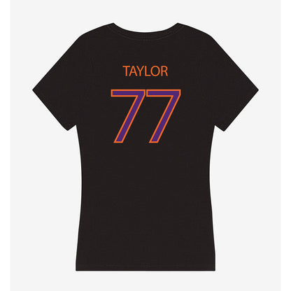 HWS - NCAA Football : Tyrese Taylor - Women's V-Neck T-Shirt-1