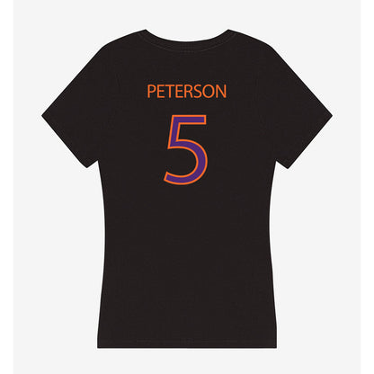 HWS - NCAA Football : Marcus Peterson - Women's V-Neck T-Shirt-1