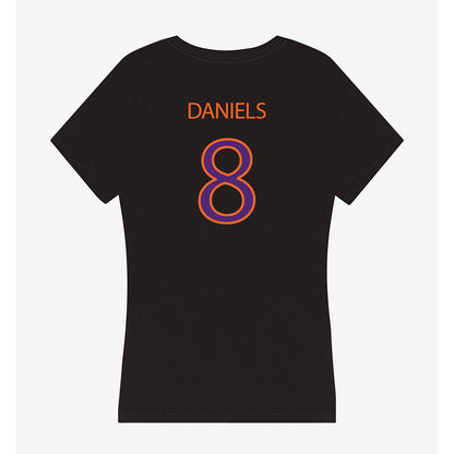 HWS - NCAA Men's Ice Hockey : Tanner Daniels - Women's V-Neck T-Shirt-1