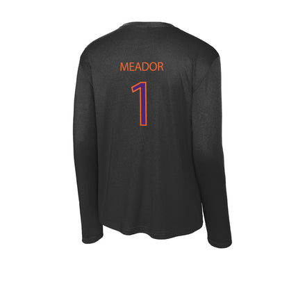 HWS - NCAA Men's Volleyball : Gavin Meador - Activewear Long Sleeve T-Shirt-1