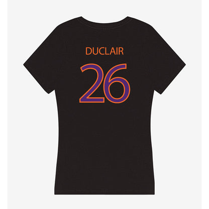 HWS - NCAA Men's Ice Hockey : Chris Duclair - Women's V-Neck T-Shirt-1