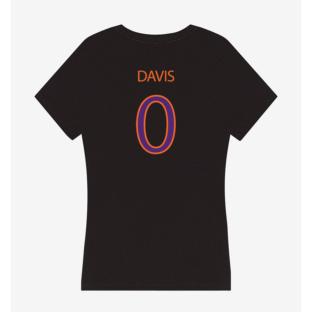 HWS - NCAA Football : Bryce Davis - Women's V-Neck T-Shirt-1