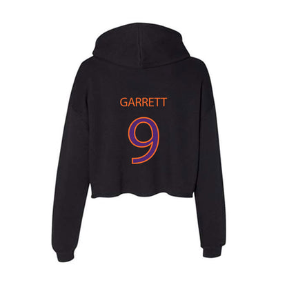 HWS - NCAA Baseball : Nate Garrett - Women's Crop Fleece Hoodie-1