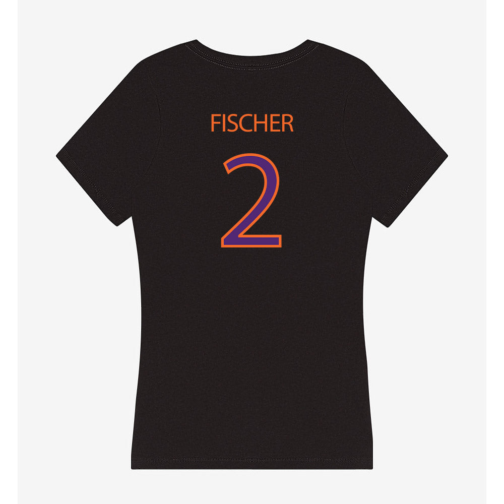 HWS - NCAA Men's Soccer : Noah Fischer - Women's V-Neck T-Shirt-1