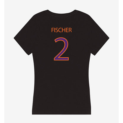 HWS - NCAA Men's Soccer : Noah Fischer - Women's V-Neck T-Shirt-1