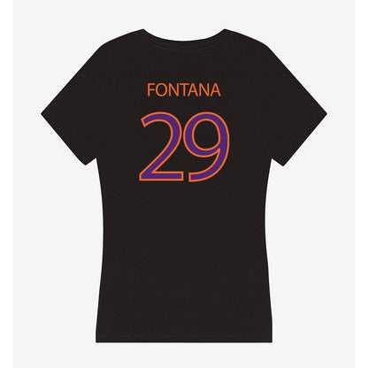 HWS - NCAA Men's Ice Hockey : Kahlil Fontana - Women's V-Neck T-Shirt-1