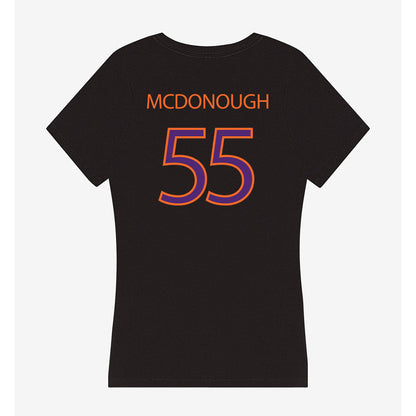 HWS - NCAA Men's Ice Hockey : Tommy McDonough - Women's V-Neck T-Shirt-1