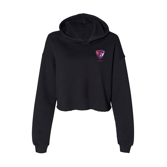 HWS - NCAA Skiing : Chas Doerflinger - Women's Crop Fleece Hoodie-0