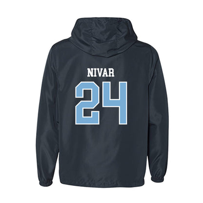 UNC - NCAA Women's Basketball : Indya Nivar - Windbreaker-1