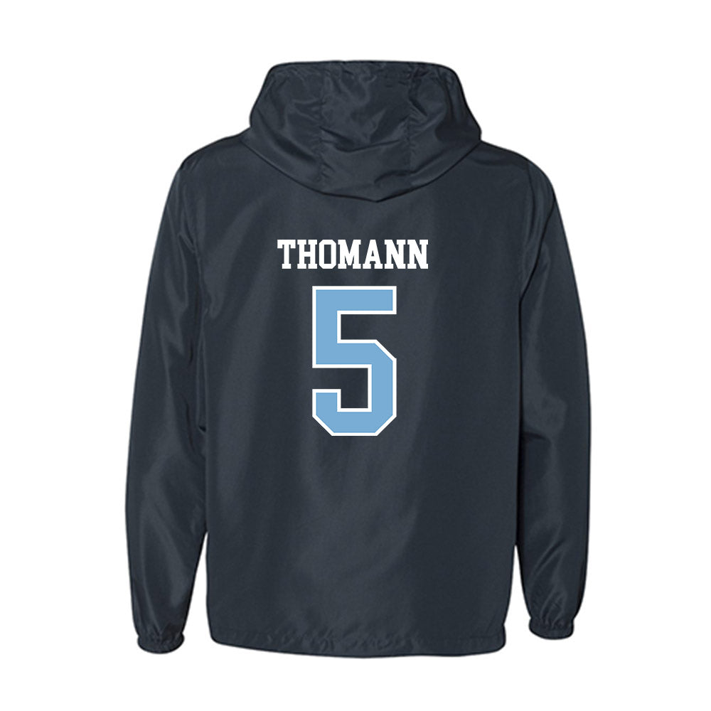 UNC - NCAA Men's Lacrosse : Peter Thomann - Windbreaker-1