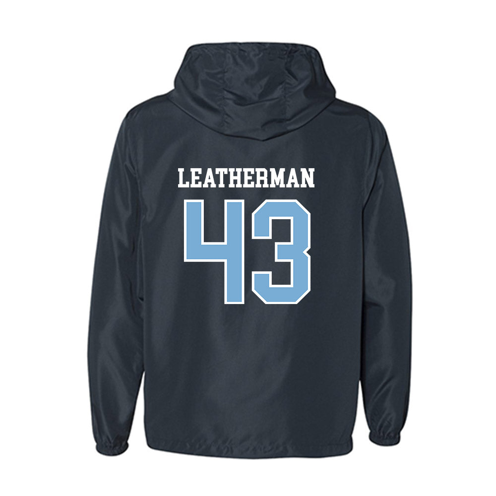 UNC - NCAA Baseball : Riley Leatherman - Windbreaker-1